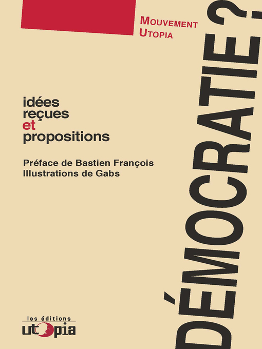 Démocratie ? 的封面图片